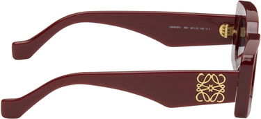 Solbriller Loewe Loewe Rectangular Sunglasses Bourgogne | LW40101IW4666A 192337214158, 1