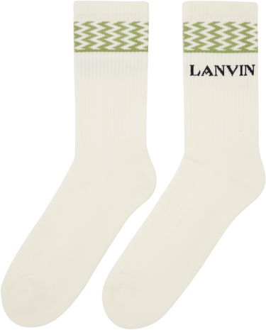 Sokker LANVIN Lanvin Curb Socks Hvid | AM-SABSK2-1CCU-P25, 1