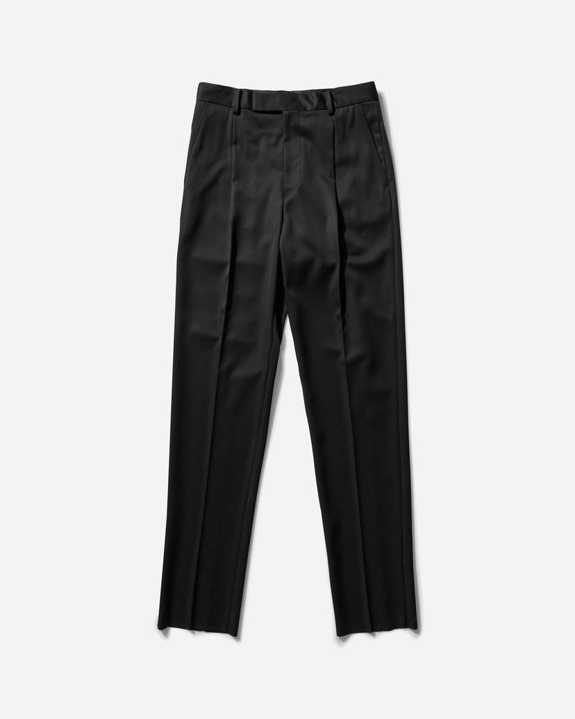 Bukser WACKO MARIA Pleated Trousers Type-2 Sort | WMGP-WMP-TR01 BLACK