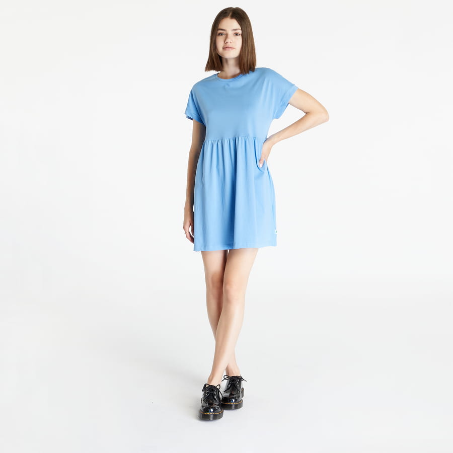 Kjole Urban Classics Ladies Organic Empire Valance Tee Dress Blå | TB5040-01301, 0
