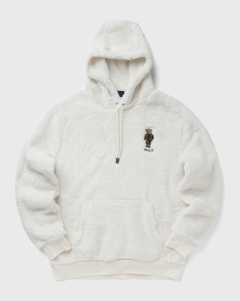 Sweatshirt Polo by Ralph Lauren Polo Ralph Lauren Faux Fur Hoodie Hvid | 710930550004