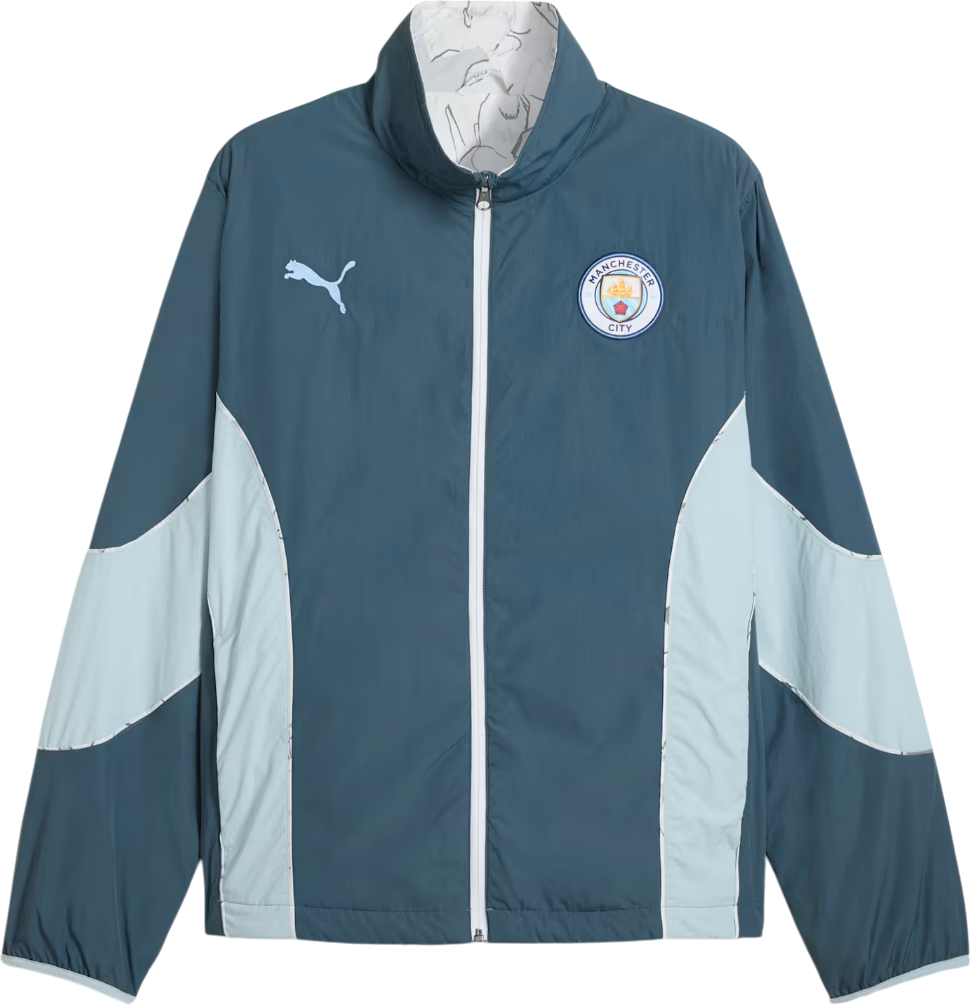 Jakke Puma Manchester City KIDSUPER Reversible Jacket Blå | 606846-16, 0