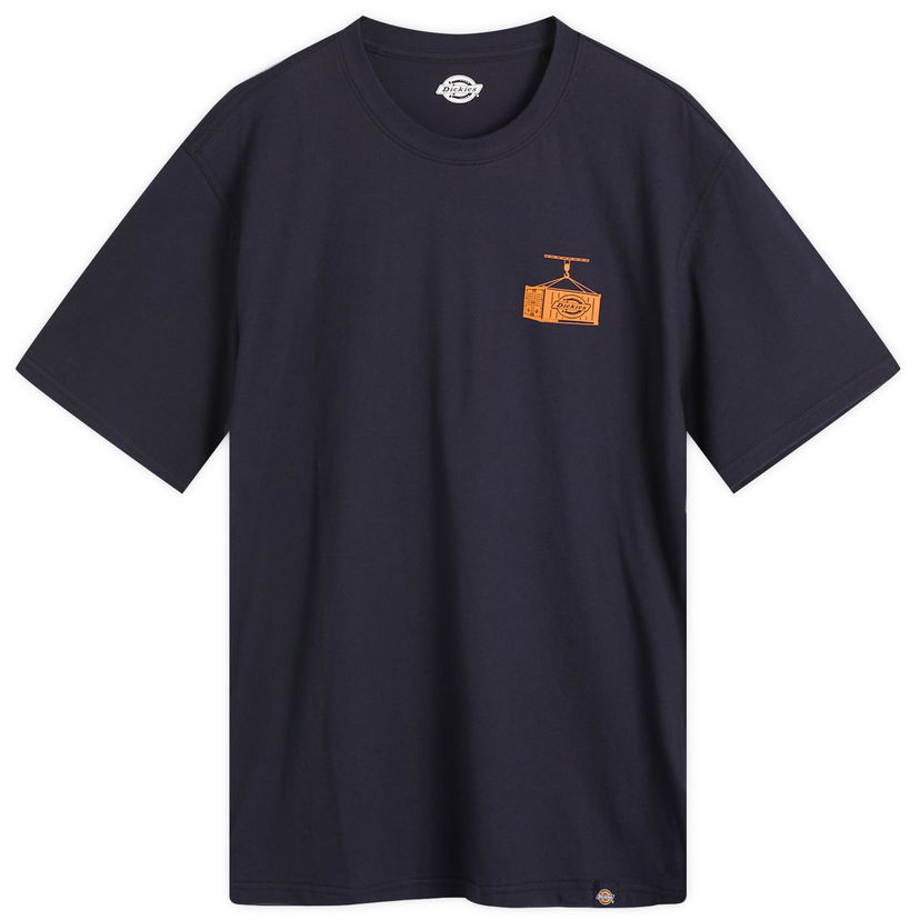T-shirt Dickies Apison T-Shirt, Size Large Mørkeblå | DK0A87QML181