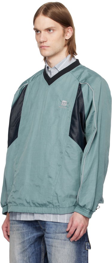 Vindjakke Martine Rose Martine Rose Sports Pullover Jacket Grøn | 136WP10410, 3