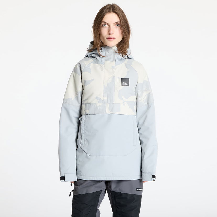 Vindjakke Horsefeathers Women's Printed Anorak Snowboard Jacket Blå | OW224C