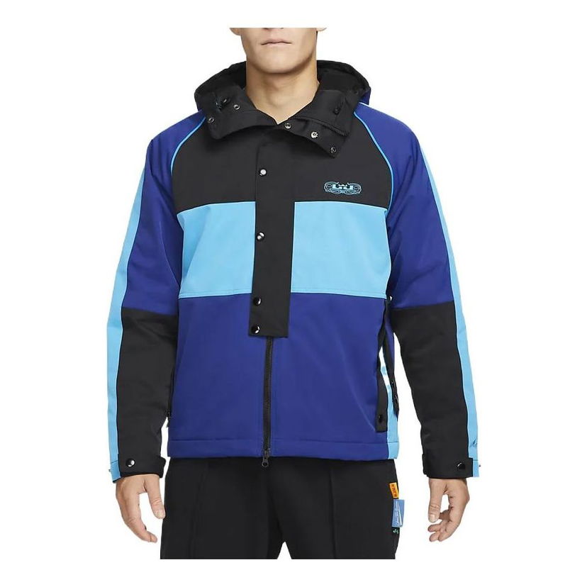 Vindjakke Nike LeBron Premium Utility Basketball Jacket Blå | DQ6137-455