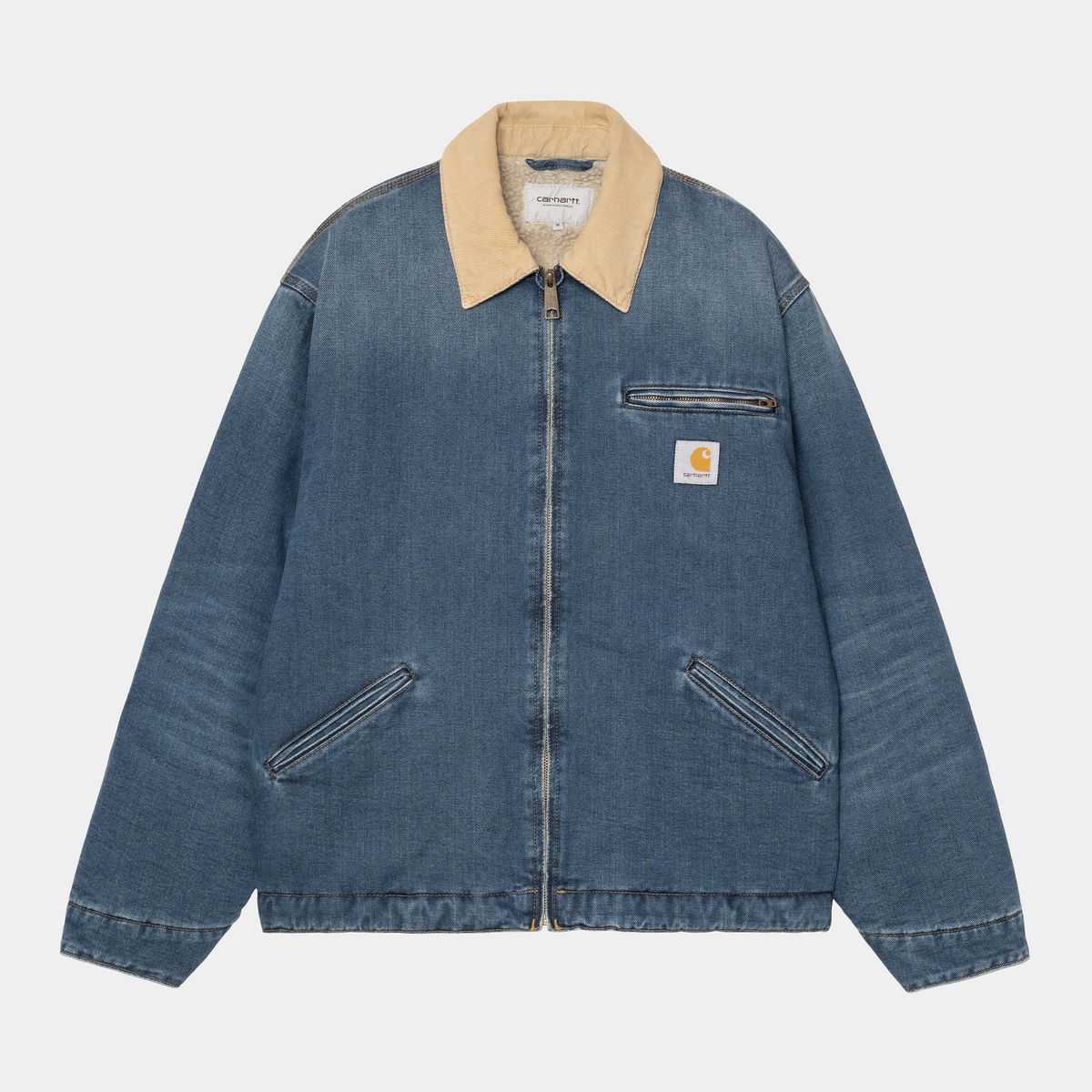 Jakke Carhartt WIP Carhartt WIP OG Detroit Jacket Blå | I035878_41, 0