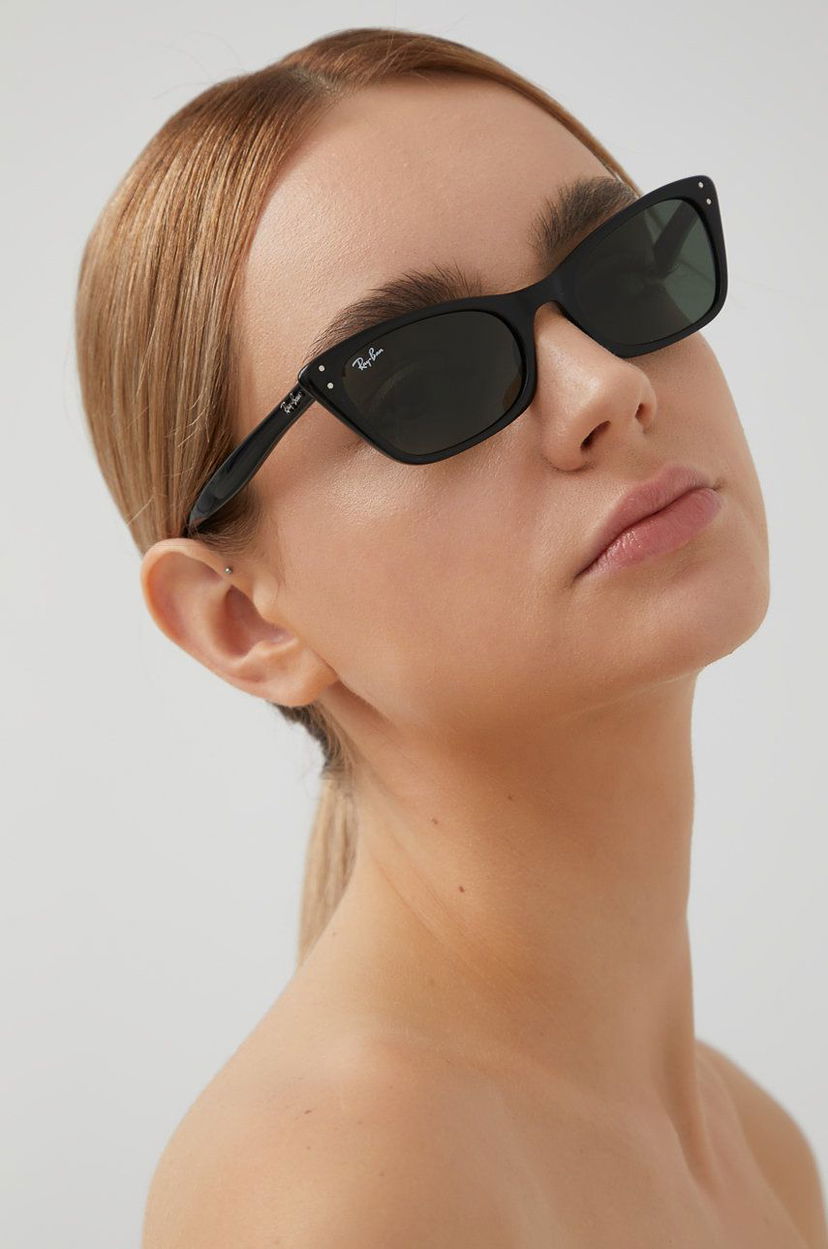 Solbriller Ray-Ban LADY BURBANK Sunglasses Sort | 0RB2299