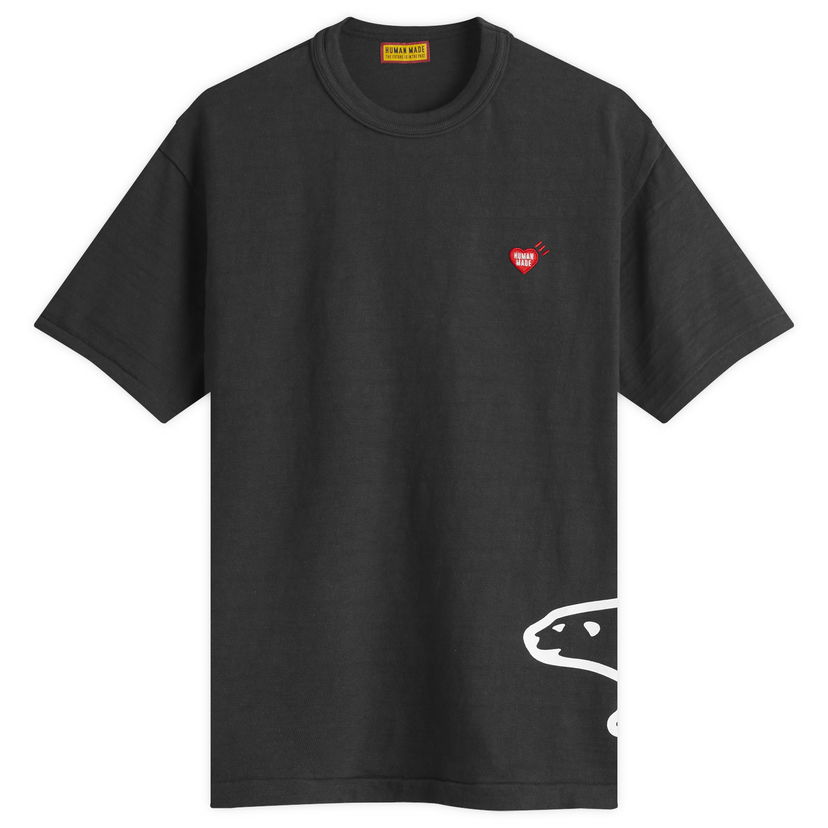 T-shirt Human Made Side Polar Bear Graphic Tee, Size Large Sort | HM29TE004-BLK