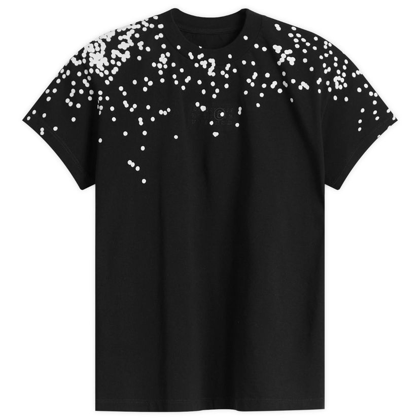 T-shirt Maison Margiela MM6 Shrunken Dots T-Shirt W Sort | S62GD0209-M20048-900