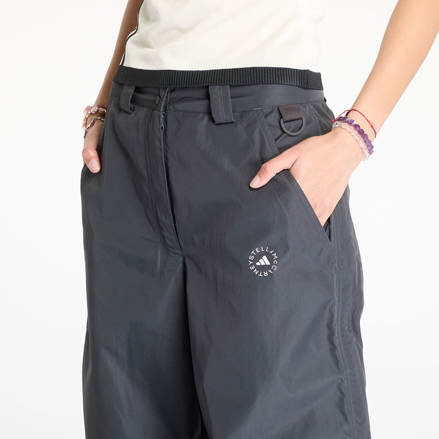 Bukser adidas Performance Stella McCartney Woven Trackpants Sort | JI5248, 1