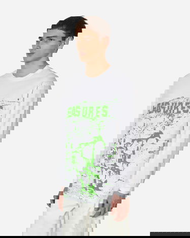 T-shirt Pleasures THC Longsleeve T-Shirt Hvid | P23SP054 WHITE, 2