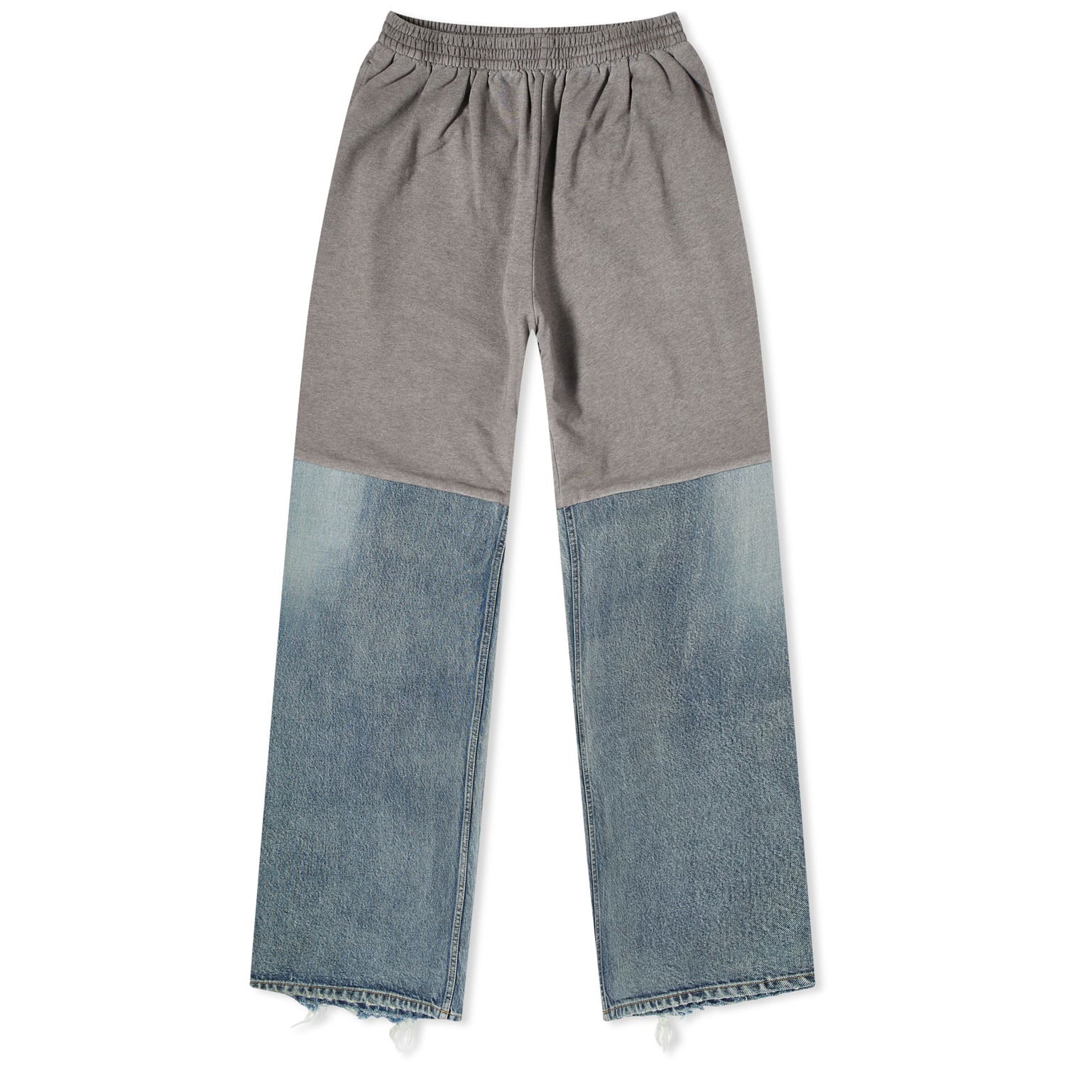 Joggingbukser Balenciaga Patched Sweatpants Blå | 745264-TNW01-4012, 0
