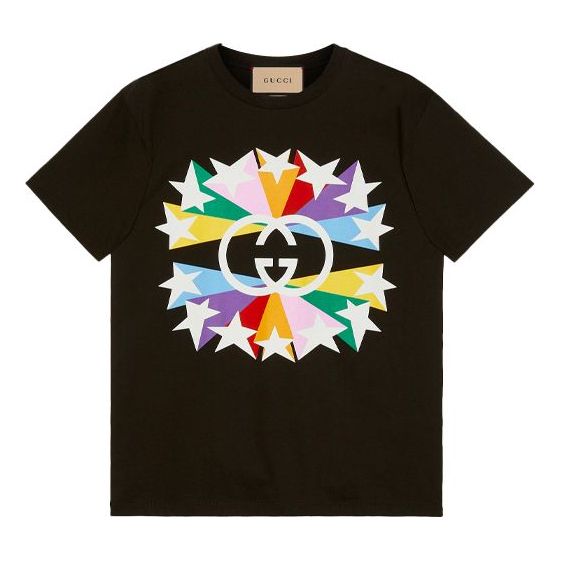 T-shirt Gucci Gucci Double G Short Sleeve T-Shirt Sort | 548334-XJDNH-1082