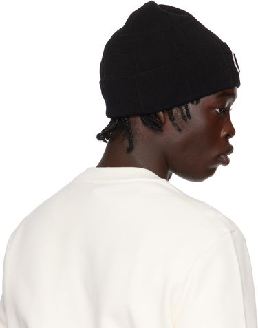 Beanie Moncler Logo Beanie Sort | J209L3G00003M5022, 2