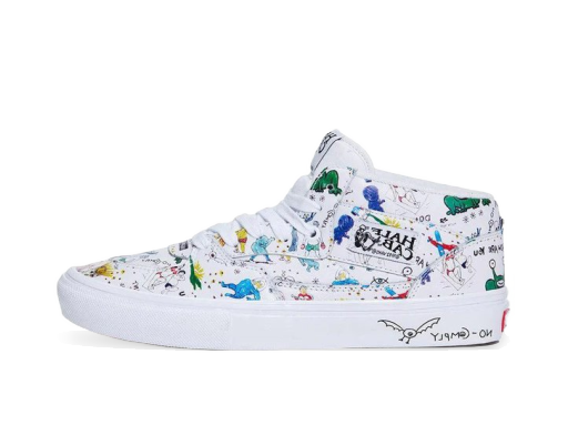 Skateboarding Vans Half Cab No Comply x Daniel Johnston Hvid | VN0A5FCDWTM