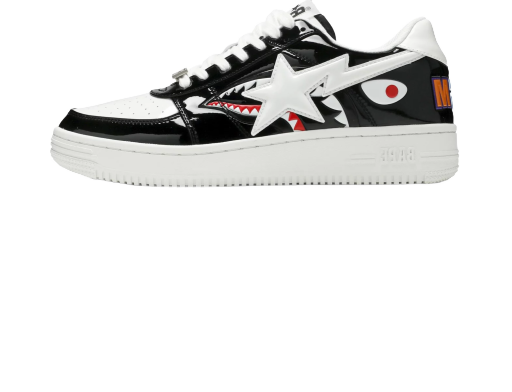 Sneakers og sko BAPE Shark Sta "Black" Sort | 1G80191009-BLK