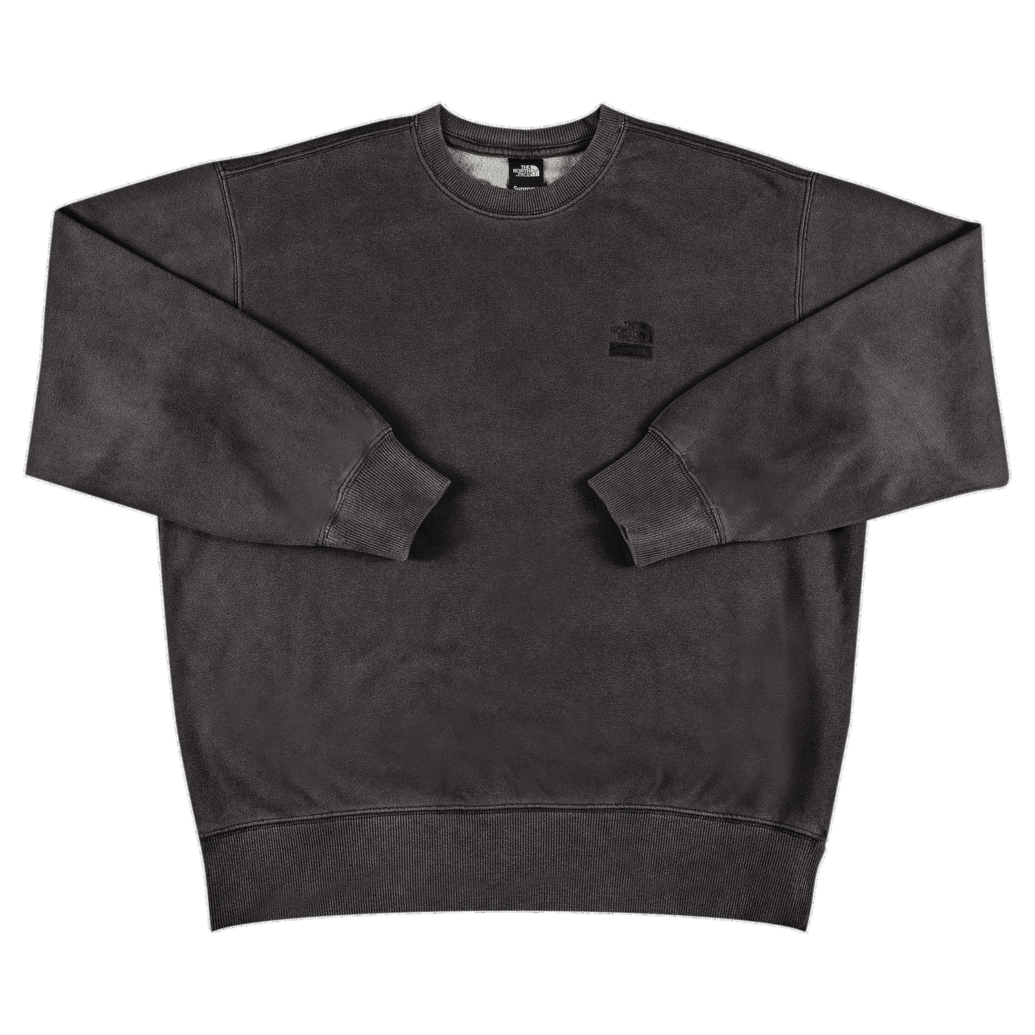 Sweatshirt Supreme The North Face x Pigment Printed Crewneck Sort | SS21SW2 BLACK, 0