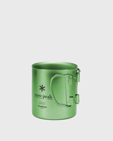 Drikkeflaske Snow Peak Titanium Single 450 Cup Grøn | MG-043GR-US, 3
