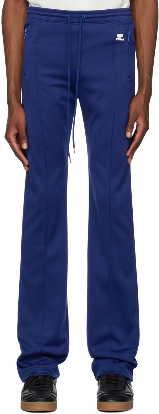 Joggingbukser Courrèges Courrèges Interlock Track Pants Blå | 123JPA079JS0002