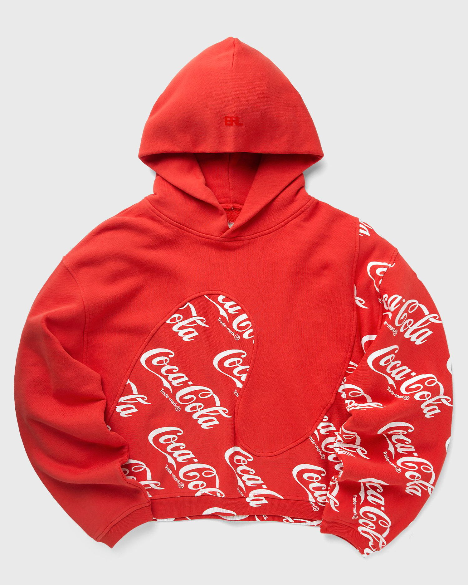 Sweatshirt ERL Swirl Logo Hoodie Rød | ERL08T024, 0