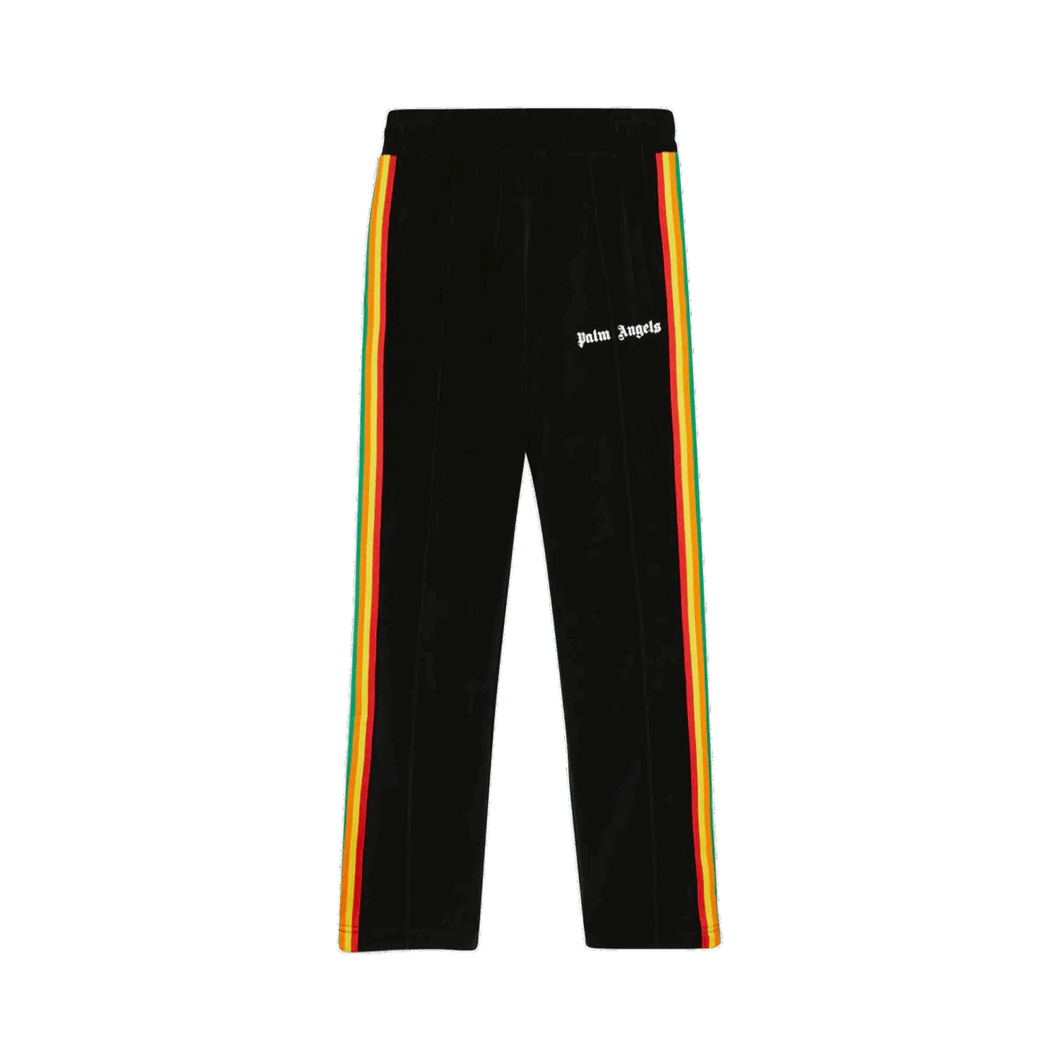 Joggingbukser Palm Angels Rainbow Chenille Track Pants Sort | PMCJ001C99FAB0021001, 0