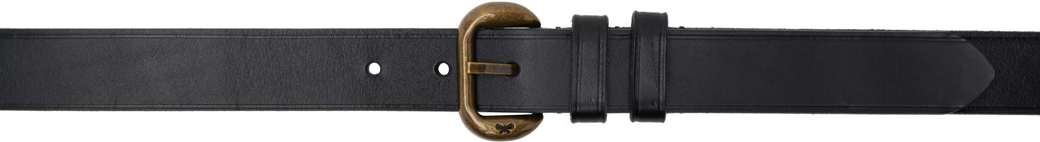 Bælter Max Mara Vaimy Leather Belt Sort | 2515501044600, 0
