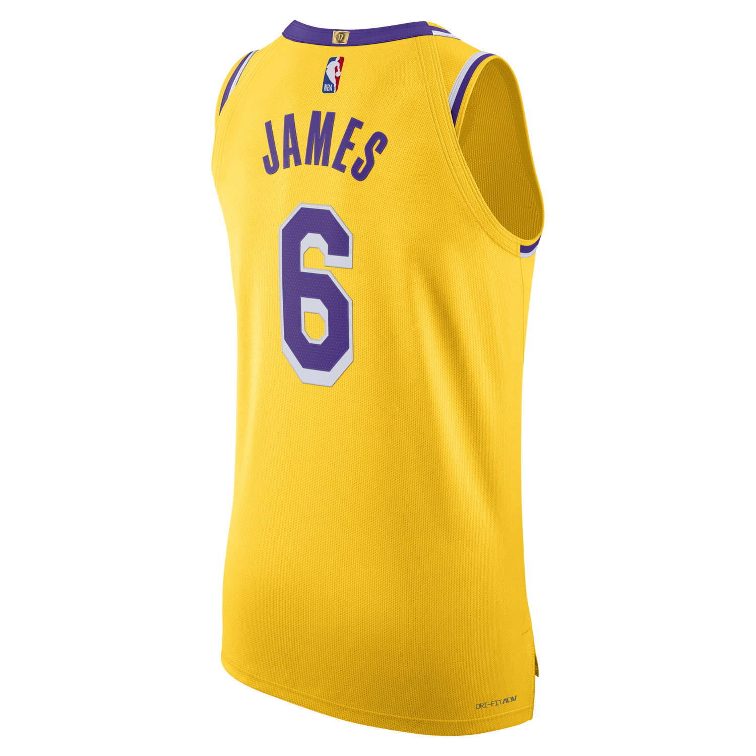 Jersey Nike Dri-FIT ADV NBA Authentic Los Angeles Lakers Icon Edition 2022/23 Jersey Gul | DM6028-728, 1