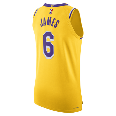 Jersey Nike Dri-FIT ADV NBA Authentic Los Angeles Lakers Icon Edition 2022/23 Jersey Gul | DM6028-728, 1