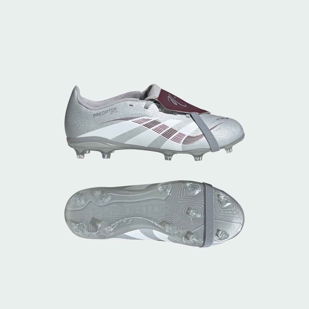 Sneakers og sko adidas Performance Predator League JB Fold-Over Tongue Firm Ground Grå | JQ2902, 0