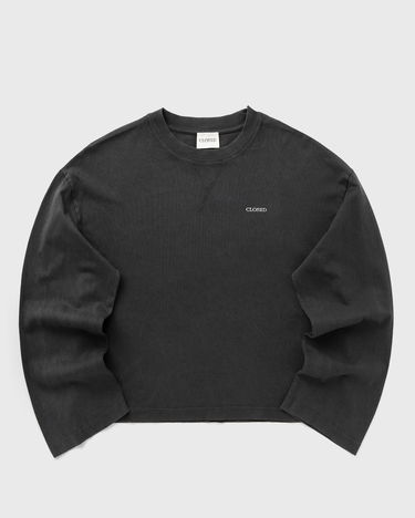 Sweatshirt CLOSED Washed Crewneck Longsleeve Sweatshirt Sort | C95344-44H-13-100, 2