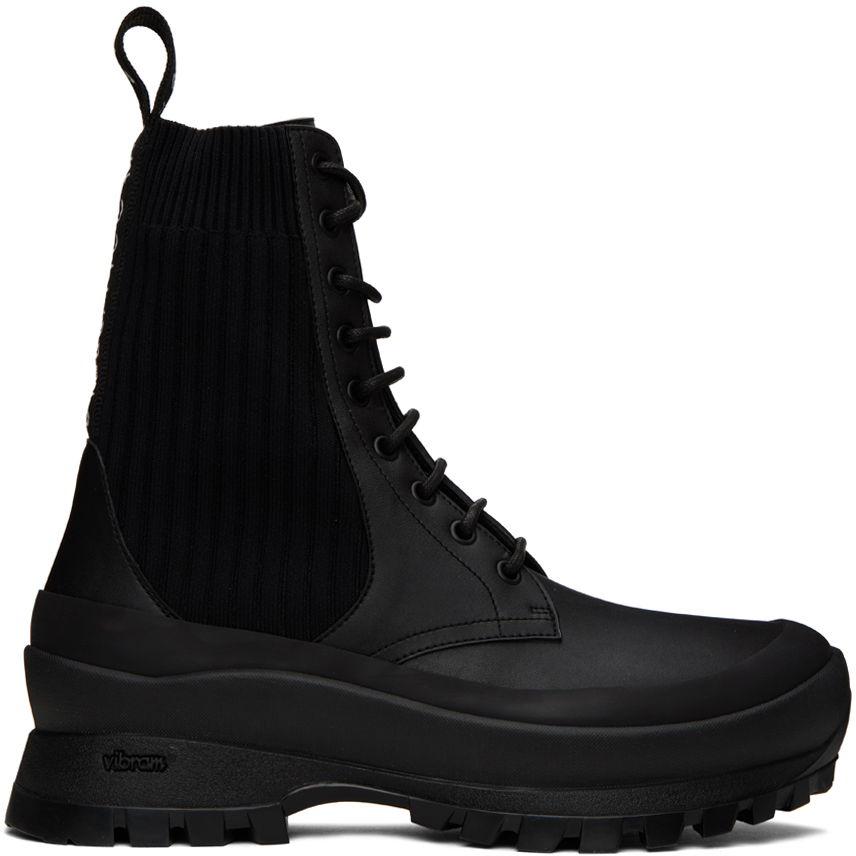 Sneakers og sko Stella McCartney Trace Biker Boots Sort | 810110E00058, 0