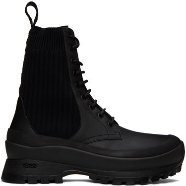 Sneakers og sko Stella McCartney Trace Biker Boots Sort | 810110E00058, 0