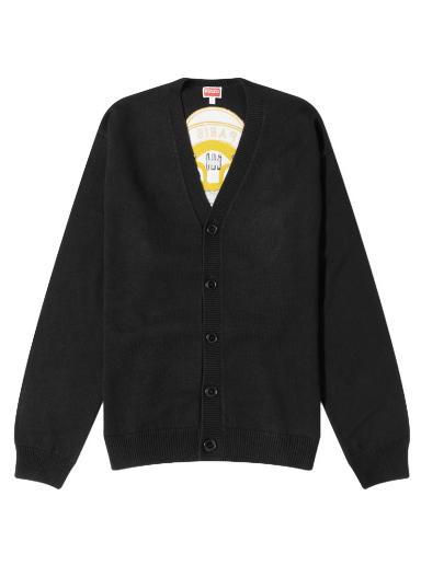 Sweater KENZO Tiger Academy Cardigan Sort | FD65CA4163BB-99J