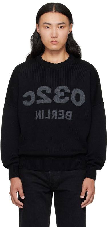Sweater 032C 032c Selfie Knit Sweater Sort | F25-URK-1511-000, 0