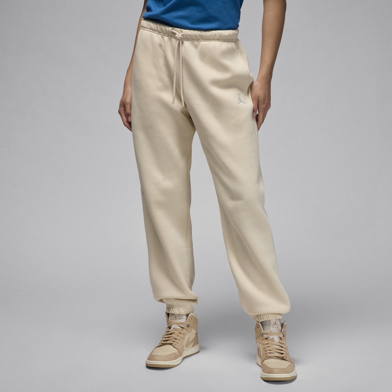 Bukser Jordan Jordan Brooklyn Fleece Beige | FV7077-203, 0