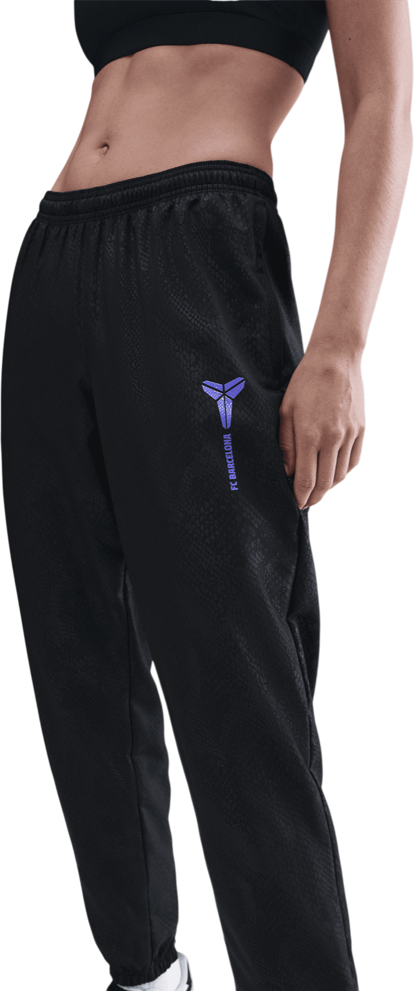 Joggingbukser Nike Kobe x FC Barcelona Graphic Track Pants 2025/26 Women Sort | hq7520-010
