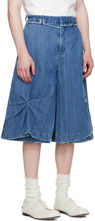 Shorts ADER ERROR Distressed Denim Shorts Blå | BN01SSJE0201BL, 1