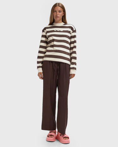 Bukser ØLÅF Tie-Waist Wide-Leg Trousers Brun | W220405-HOTFUDGE, 2