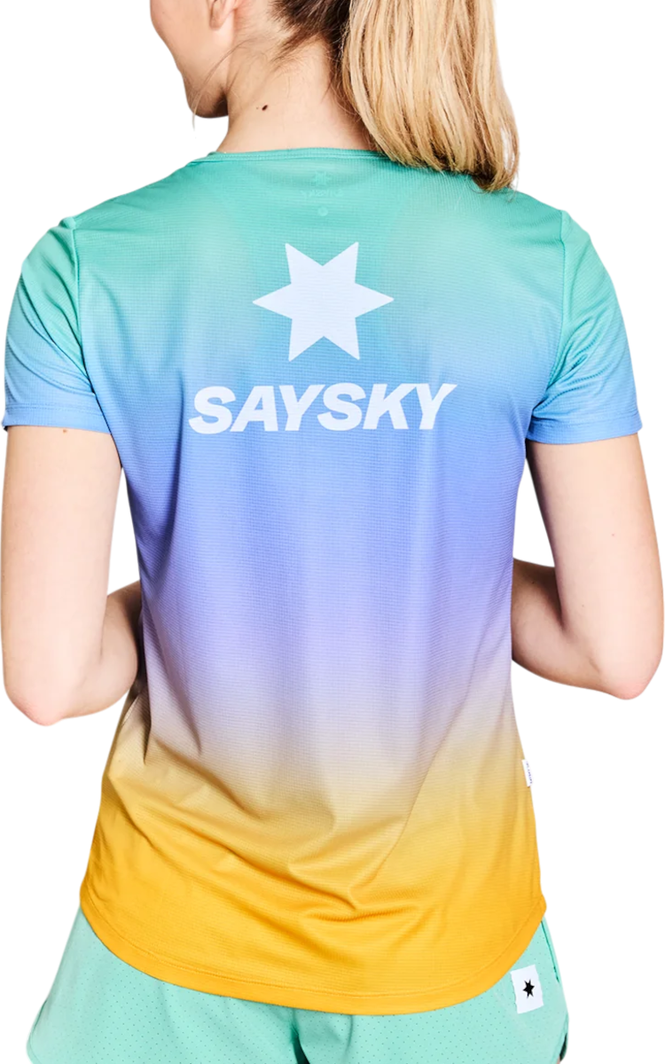 T-shirt Saysky Saysky Drip Dye Flow T-Shirt Flerfarvet | nwrss60c-1033, 1