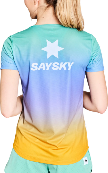 T-shirt Saysky Saysky Drip Dye Flow T-Shirt Flerfarvet | nwrss60c-1033, 1