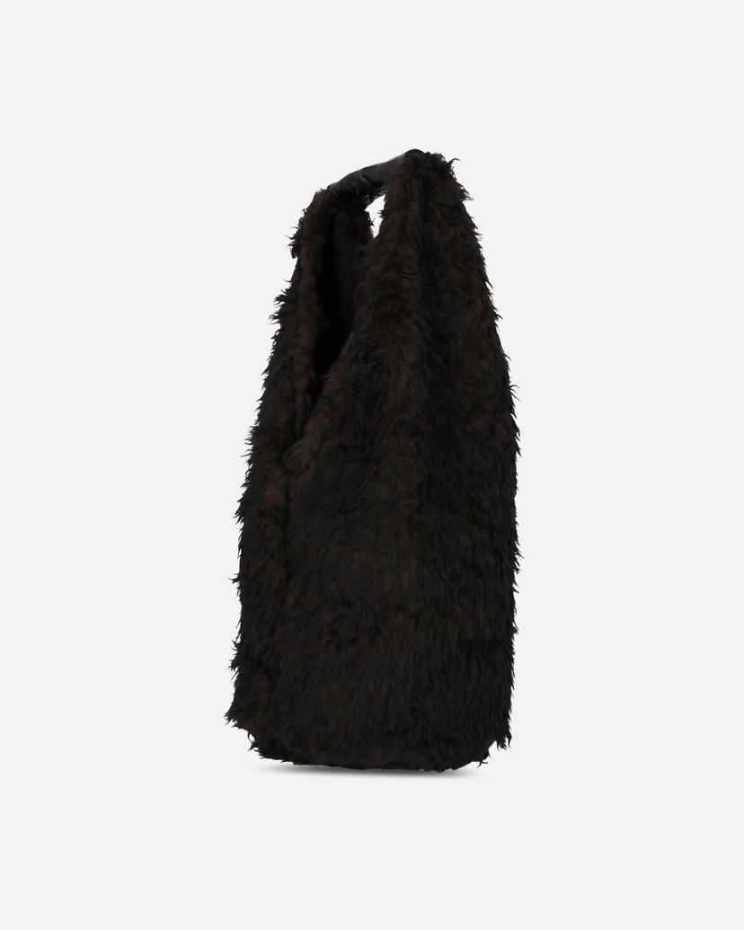Skuldertaske OUR LEGACY Faux Fur Shoulder Bag Sort | A4258DO 001