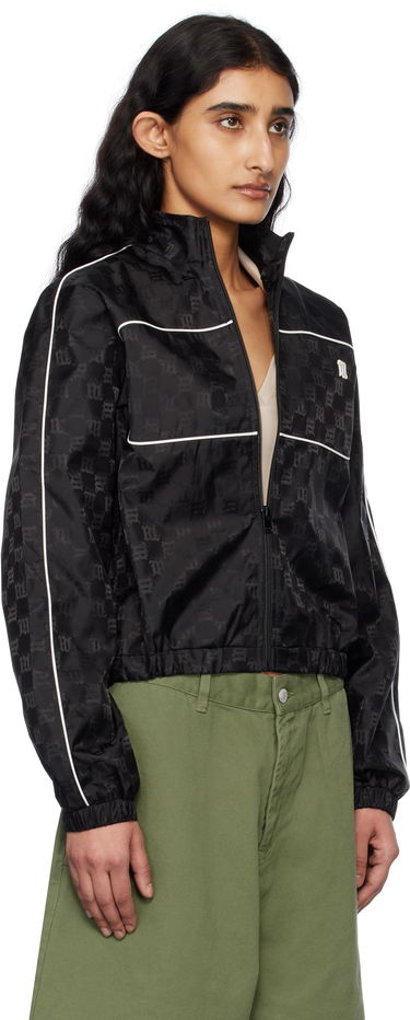Vindjakke MISBHV MISBHV Monogram Nylon Windbreaker Jacket Sort | 250W402, 1