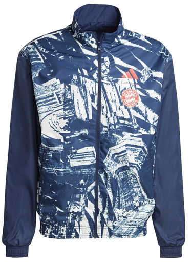 Jakke adidas Originals FCB ANTH JACKET Mørkeblå | ip8316, 1