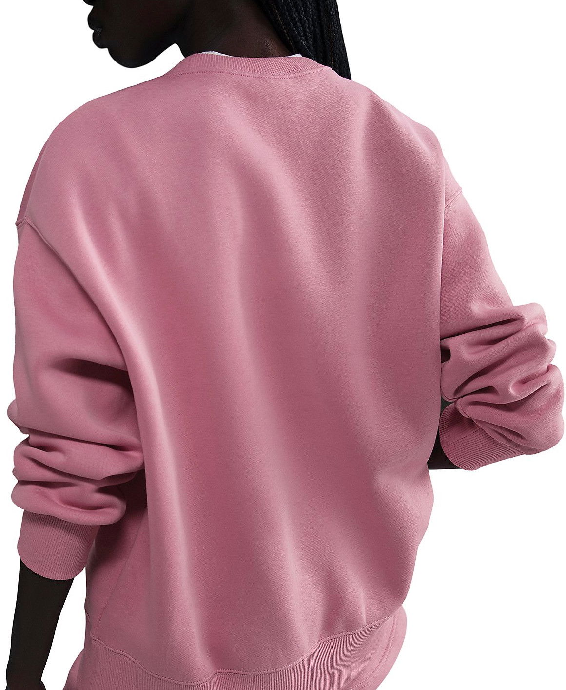 Sweater Nike Sportswear Phoenix Fleece Oversized Crewneck Sweatshirt Lyserød | FZ4270-699, 0