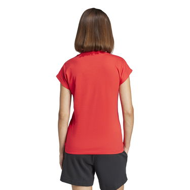 T-shirt adidas Performance Linear Short Sleeve T-Shirt Rød | JG8661, 2