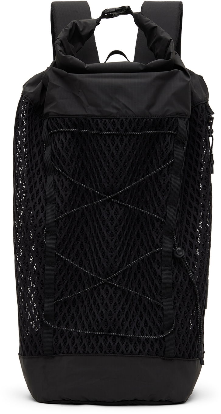 Rygsæk Snow Peak Mesh Roll-Top Bungee Backpack Sort | AC-22SU005, 0