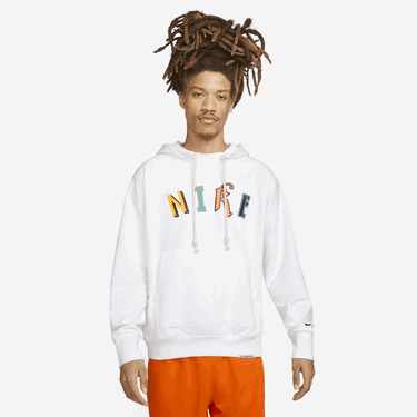 Sweatshirt Nike Dri-FIT Standard Issue Hoodie Hvid | DX0331-100, 0