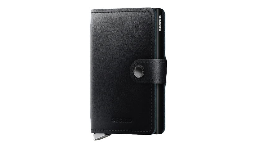 Tegnebog Secrid Premium Black Leather Mini Cardholder Sort | MDu-Black