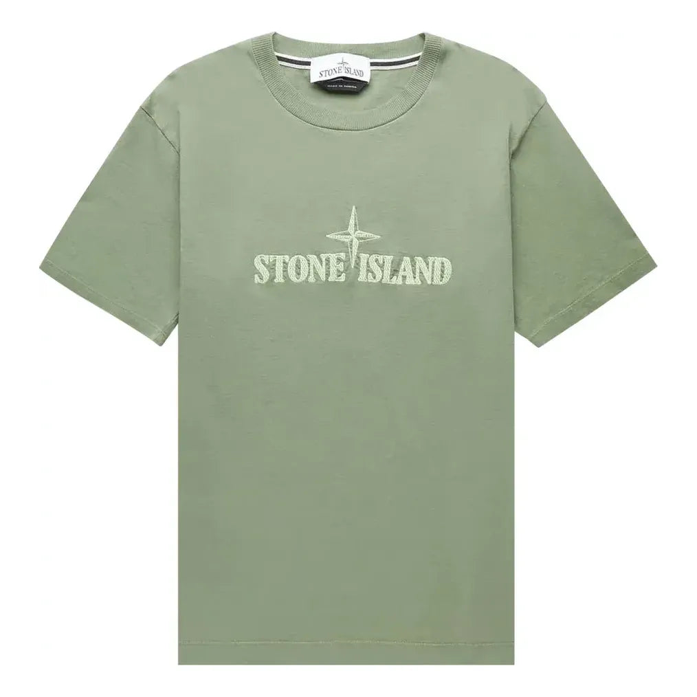 T-shirt Stone Island Stitches Two T-Shirt Grøn | 781521579-V0055, 0